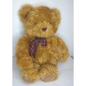 FAO Schwartz Fifth Avenue Large Fuzzy Teddy Bear 26"